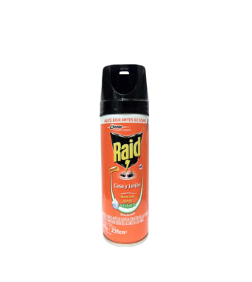 INSECTICIDA CASA Y JARDIN RAID 235 cm31
