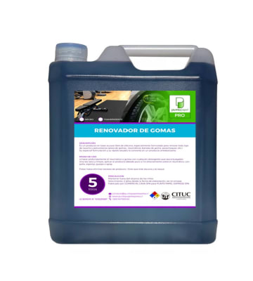 BIDON RENOVADOR DE GOMAS CON PIGMENTO NEGRO 5 LTS1