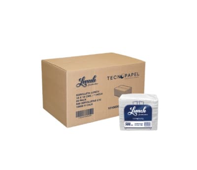 SERVILLETA LUNCH 14X14 CAJA 10.000 UN.1