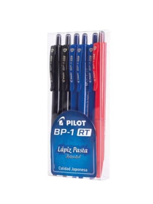 SET LAPIZ PASTA BP-1  1.0 3L+2B+1R1