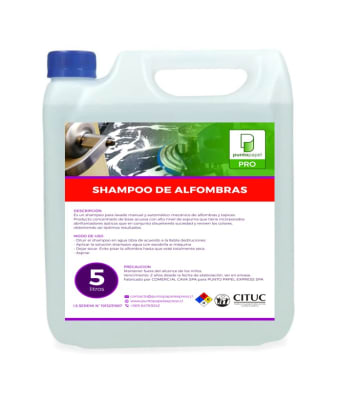 BIDON SHAMPOO DE ALFOMBRA 5 LTS1