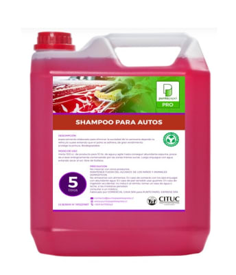 BIDON SHAMPOO DE CARROCERIAS 5 LTS1