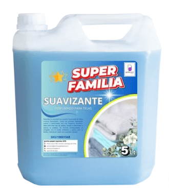 BIDON SUAVIZANTE DE ROPA SUPER FAMILIA 5 LTS1