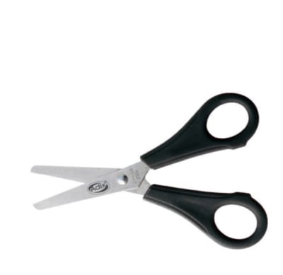 TIJERA ESCOLAR 13CM NEGRO (042)ADIX1
