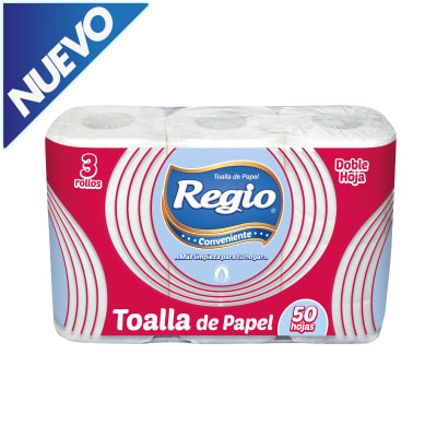 TOALLA DE PAPEL CONVENIENTE 8X3 REGIO1
