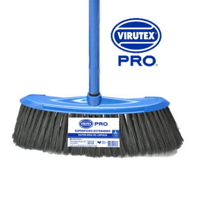 ESCOBILLON EXTERIOR MANGO MADERA VTX1