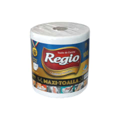 TOALLA DE PAPEL 100 MTS REGIO MAXI TOALLA D/H