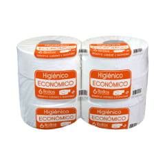 PAPEL HIGIENICO 300 M X 6 ROLLOS  H/S TECNOROLL