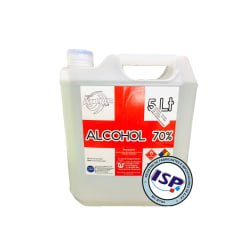 BIDON ALCOHOL DESNATURALIZADO 70% 5 LTS