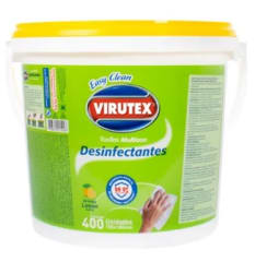 BALDE TOALLAS DESINFECTANTES 400 UN. VIRUTEX