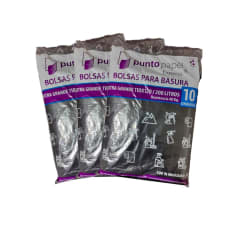 BOLSA DE BASURA 110x120 10 UN. PPE 40 MC