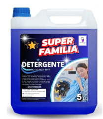 BIDON DETERGENTE DE ROPA SUPER FAMILIA 5 LTS