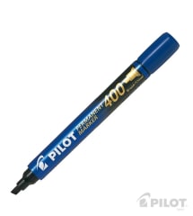MARCADOR PERMANENTE SCA400 BISELADO AZUL PILOT