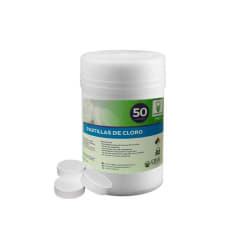 PASTILLA DE CLORO ESTANQUE 50 UNIDADES