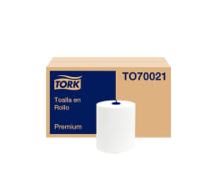 TOALLA PREMIUM TORK 150 M 6 ROLLOS D/H (TO70021)
