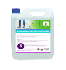 BIDON REMOVEDOR DE CERA Y SUCIEDAD 5 LTS