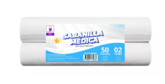 SABANILLA MEDICA PREPICADA 50X50 2 ROLLOS PPE PRO