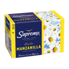 TÉ DE MANZANILLA 20 UNIDADES