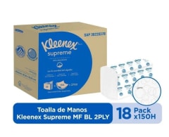 TOALLA INTERFOLIADA KLEENEX 18X150 HOJAS