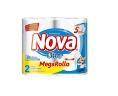 TOALLA DE PAPEL NOVA ULTRA 26 MTS X 16 ROLLOS