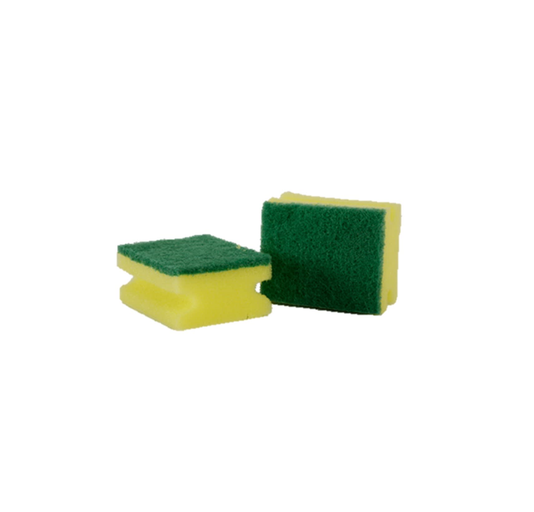 ESPONJA FIBRA VERDE ACANALADA