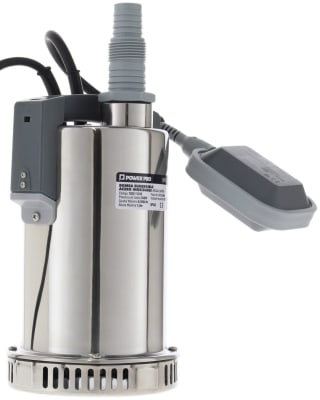 Bomba sumergible acero inoxidable 0,75 HP agua limpia