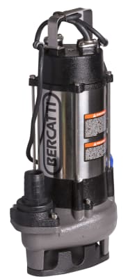 Bomba sumergible 1.5 HP aguas sucias