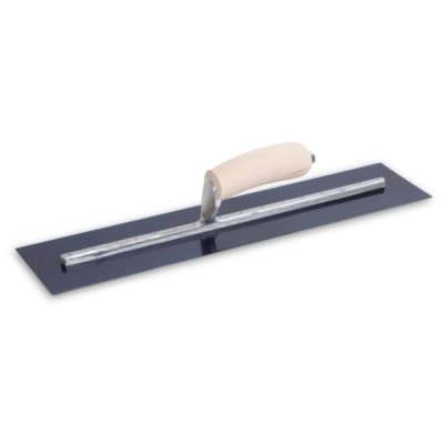 Llana rectangular de acero azul 41 x 10 cms Marshalltown USA
