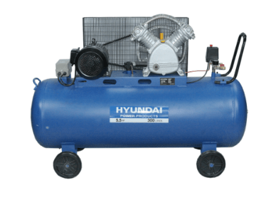 COMPRESOR DE AIRE TRIFASICO 5.5HP 300L CORREA HYUNDAI 82HYXY300