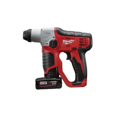 M12 ROTOMARTILLO 1/2 SDS PLUS 2 BATERIAS 2412-259 MILWAUKEE M12 ROTOMARTILLO 1/2 SDS PLUS 2 BATERIAS 2412-259 MILWAUKEE