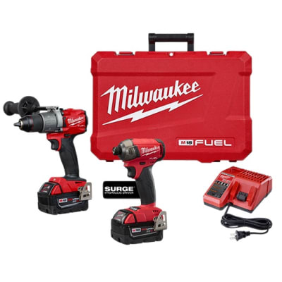 TALADRO PERC. 1/2 + ATORNI. DE IMPACTO 1/4 18V MILWAUKEE 2999-259 TALADRO PERC. 1/2 + ATORNI. DE IMPACTO 1/4 18V MILWAUKEE 2999-259