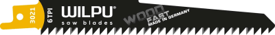 Hoja Sierra Sable Wilpu 3021/400