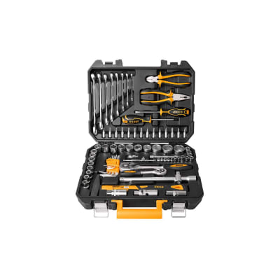 Set herramientas industrial 77 piezas INGCO