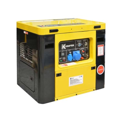 Generador Diesel KRAFTER KRD5500EI-M 6kva Insonoro P.Eléc1
