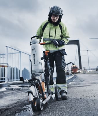 Carro KV7 para cortadoras manuales Husqvarna