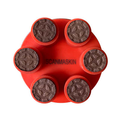 Pack 9 diamantes de resina - Rojo #400 Scanmaskin1