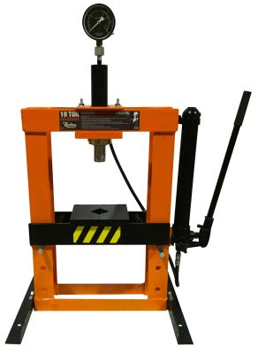 PRENSA HIDRAULICA 10T C/ MANOMETRO MOD.PHM-10T1