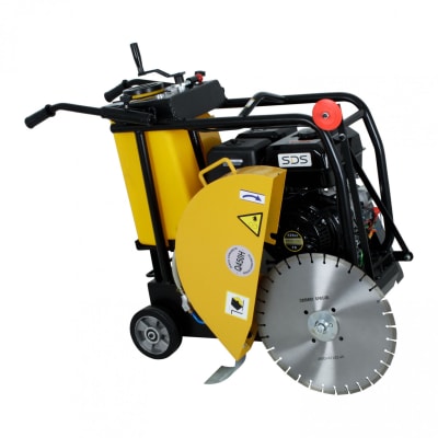 CORTADORA de CONCRETO Y ASFALTO GASOLINA 15 hp Q450 SDS POWER