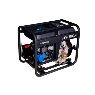 GENERADOR HYUNDAI DIESEL 6/6,5 KW/KVA PARTIDA ELÉCTRICA MONOFÁSICO ABIERTO 78DHY8000LE
