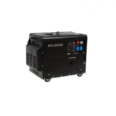 GENERADOR HYUNDAI DIESEL 6/6,3 KW/KVA PARTIDA ELÉCTRICA MONOFÁSICO CERRADO 78DHY8000SE