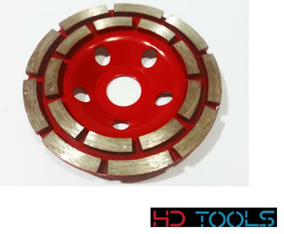 Copa Diamantada Desbaste Doble Segmento 7 Hdtools