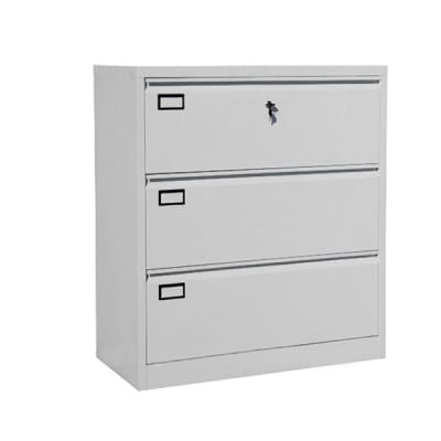 Gabinete Metálico 3 Cajones Ancho