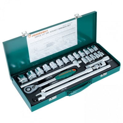 JUEGO DE DADOS 1/2U 24 PIEZAS S04H4524S JONNESWAY1