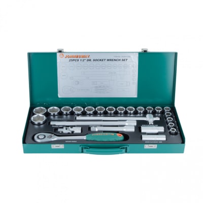 JUEGO DE DADOS 1/2U 25 PIEZAS S04H4125S JONNESWAY