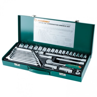 JUEGO DE DADOS 3/8'; 36 PIEZAS S04H3536S JONNESWAY