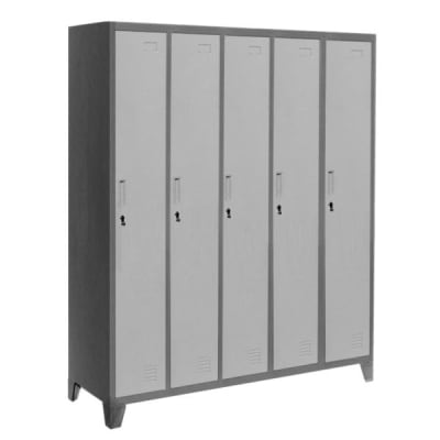 Locker metálico 5 cuerpos 1 puerta L500-11