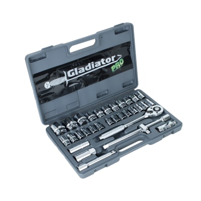 JUEGO de DADOS 1/2'; 32 PCS JT 832 GLADIATOR