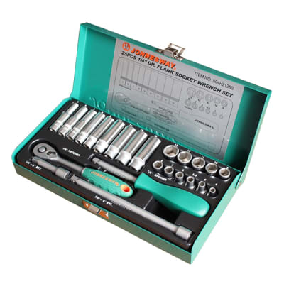 JUEGO de DADOS 1/4'; 25 piezas S04H2125S JONNESWAY