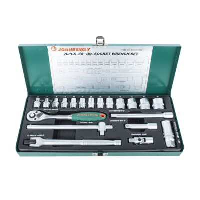 JUEGO de DADOS 3/8'; 20 piezas S04H3120S  JONNESWAY