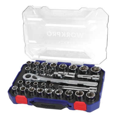 JUEGO DE DADOS 1/2'; 30 PIEZAS WORKPRO1